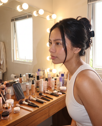 GRWM Morning - même personnage, autre posture (image générée par IA)