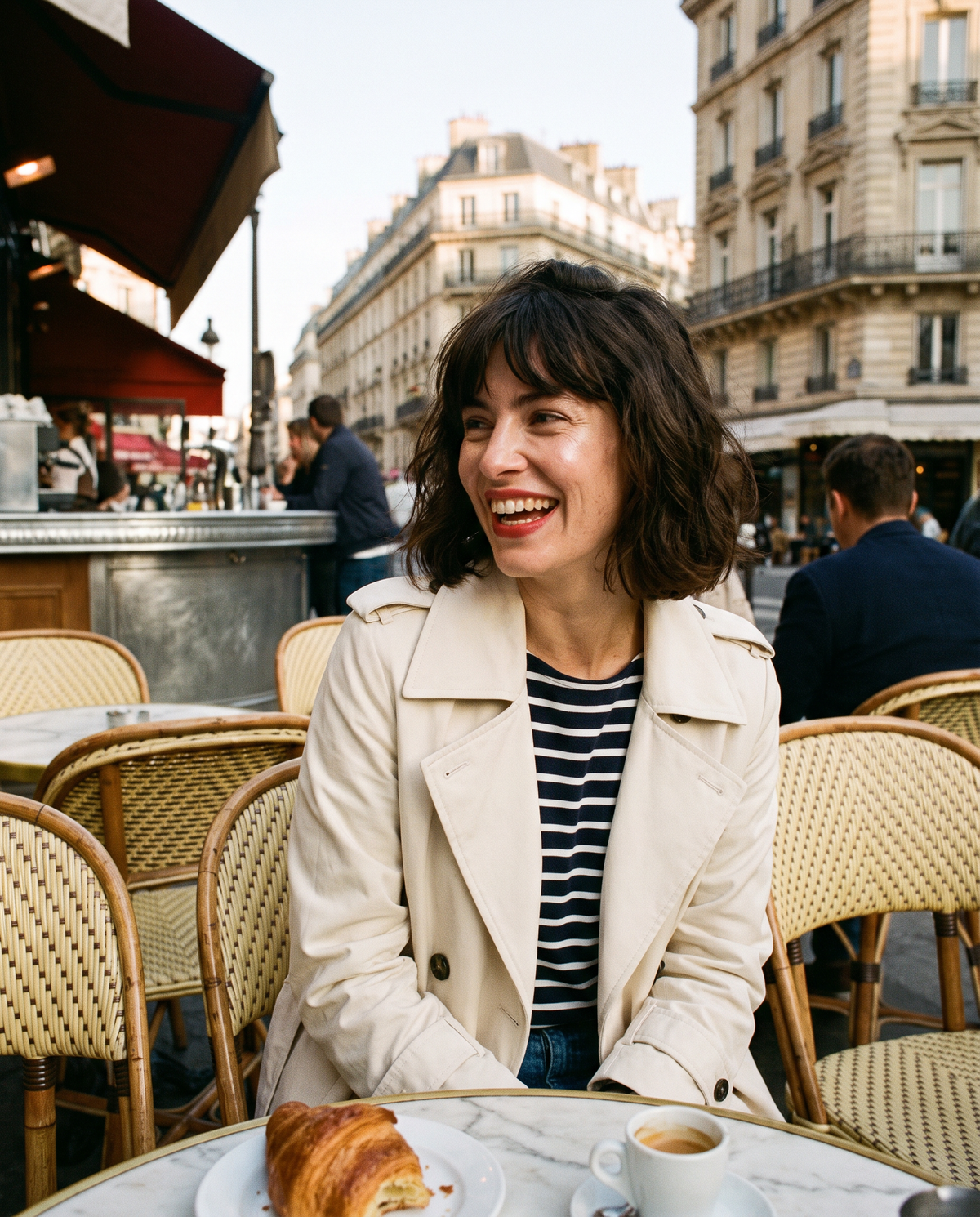 Café Parisien Mood - exemple (image générée par IA)