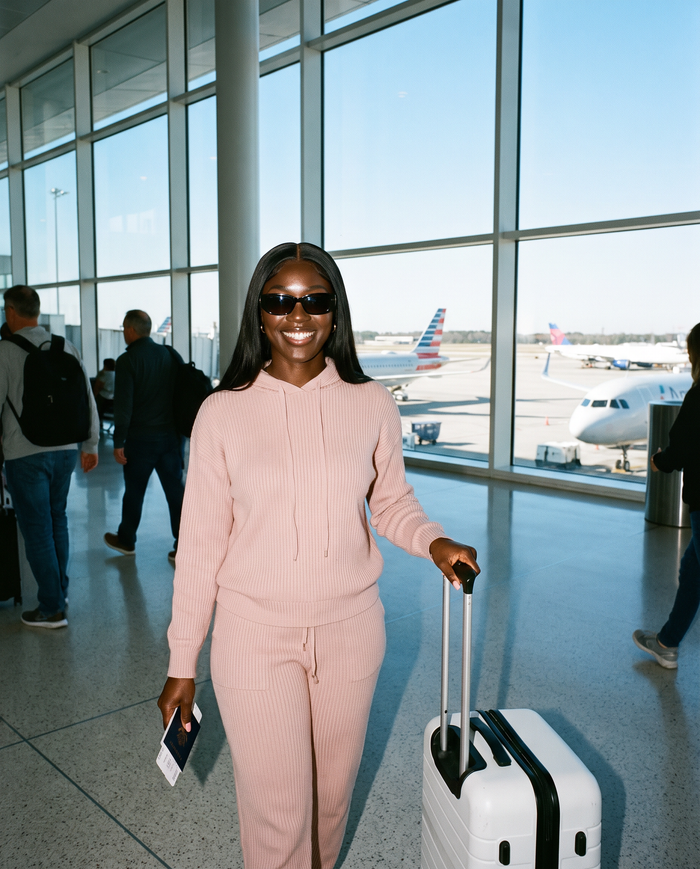 Airport Chic - exemple (image générée par IA)