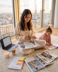 Pack Maman Entrepreneuse Style - exemples de photos générées par IA (autre scène)