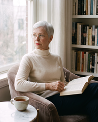 Reading Nook - même personnage, autre posture