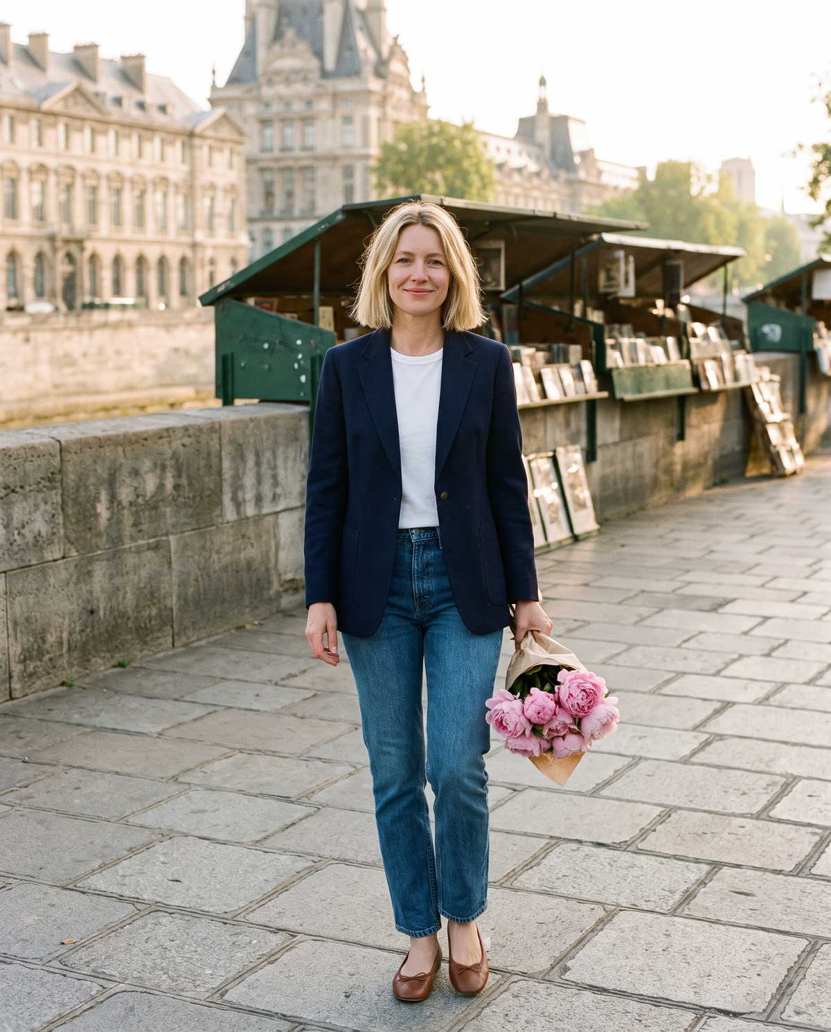 Seine Walk - exemple (image générée par IA)