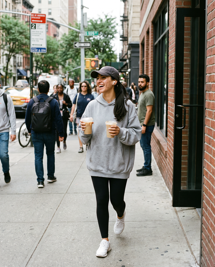 Coffee Run - exemple (image générée par IA)